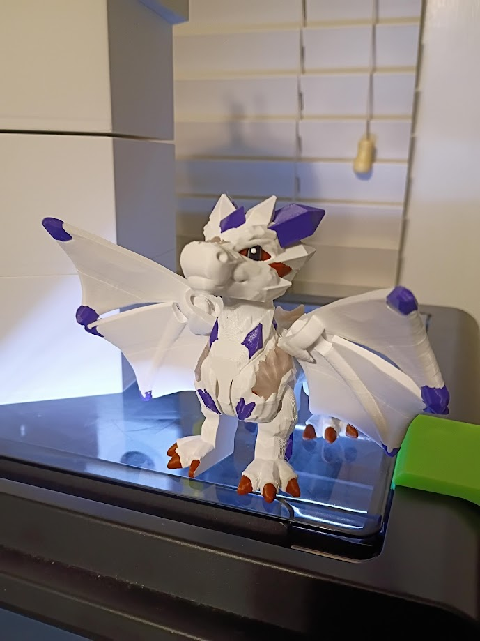 New Crystal Dragons: Standing and Long Versions photo