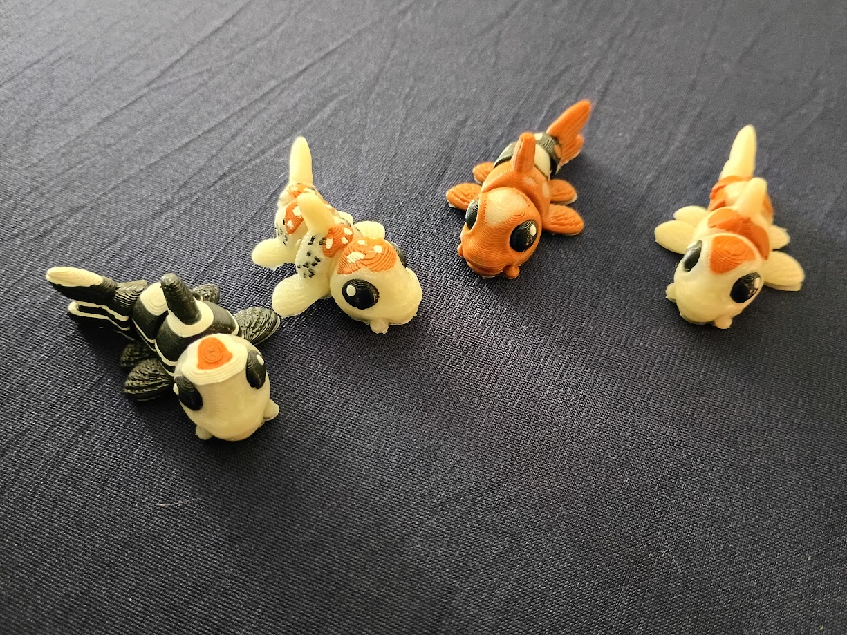 Koi Hatchling — Flexi Magnet Pal