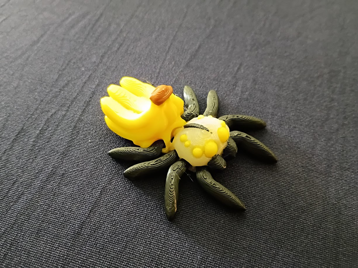 Banana Spider Hatchling — Flexi Magnet Pal additional photo