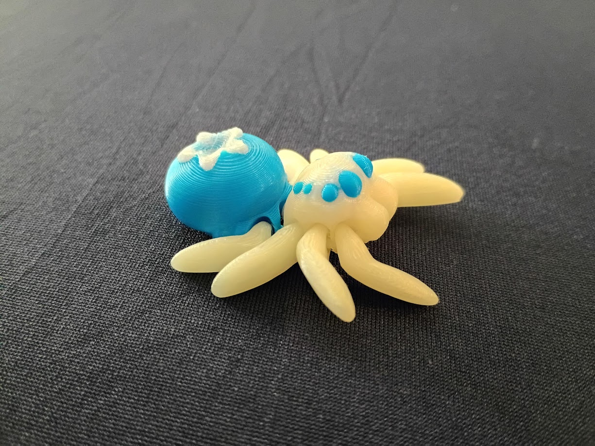 Blueberry Spider Hatchling — Flexi Magnet Pal additional photo