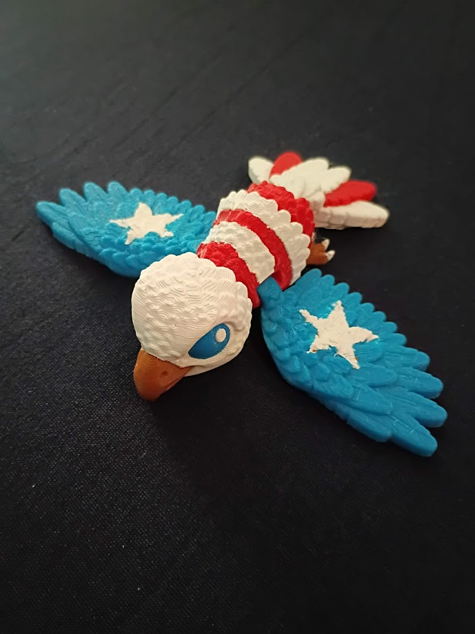American Flag Eagle — Flexi