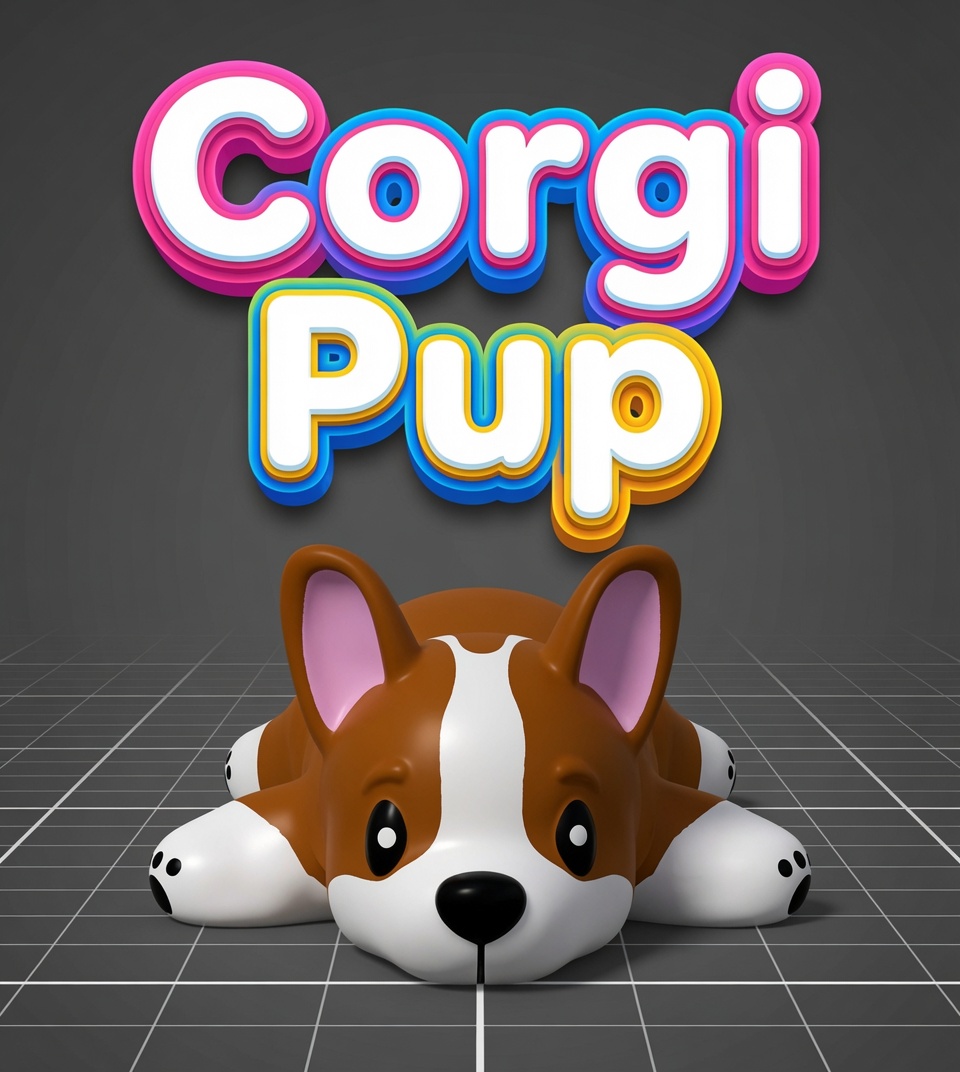 Corgi — Flexi Magnet Pal