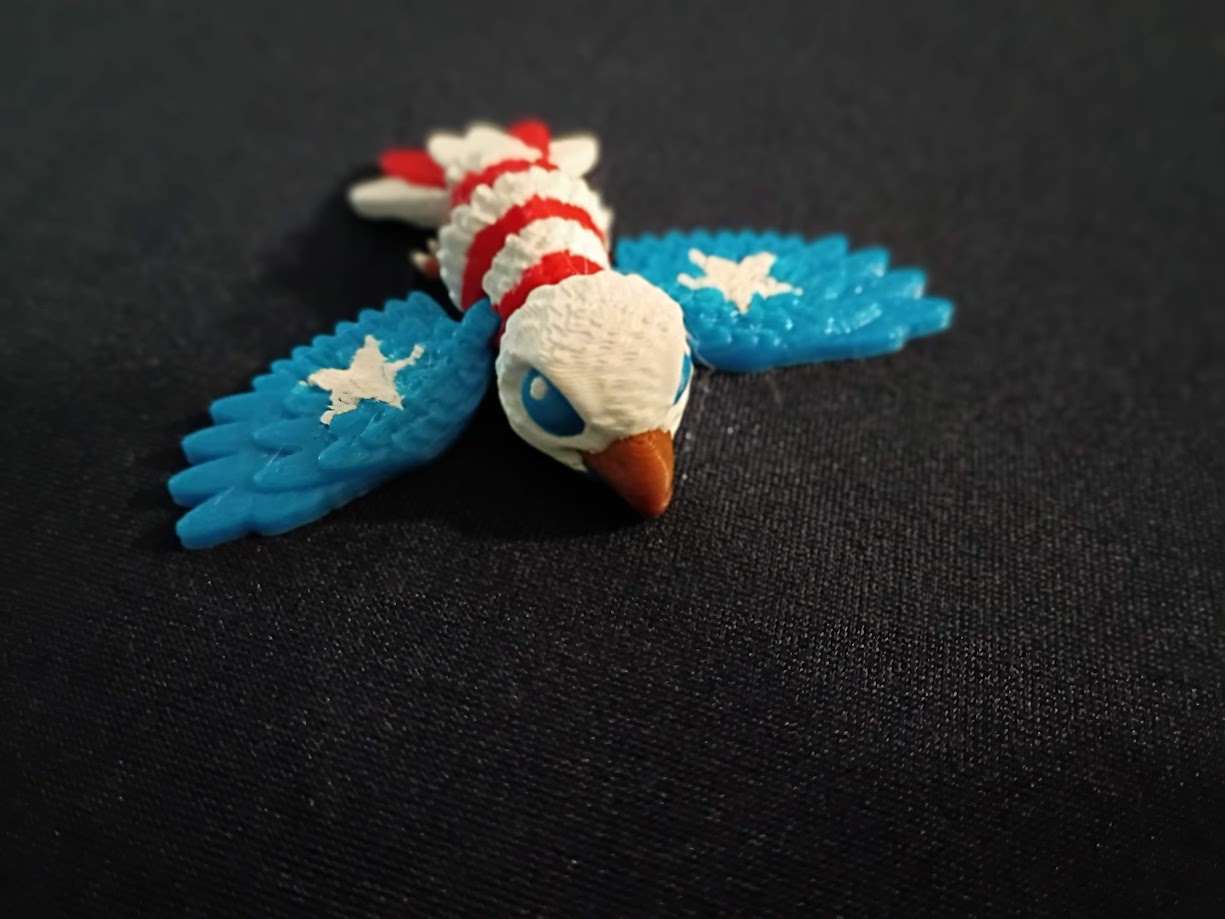American Flag Eagle — Flexi additional photo